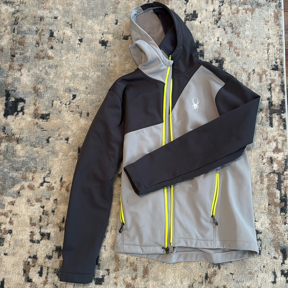 Men’s Spyder zip up with hoodie - Picture 1 of 5